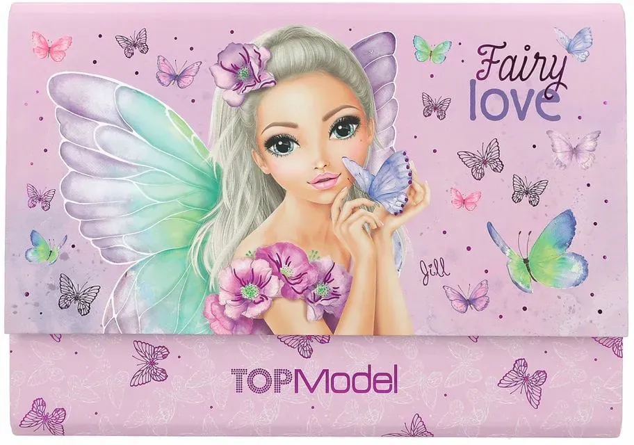 TOPModel Briefpapier in Fächermappe FAIRY LOVE