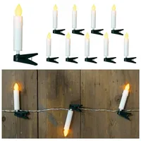 MARELIDA Baumkerzen LED 70 cm Weiß
