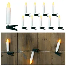MARELIDA Baumkerzen LED 70 cm Weiß