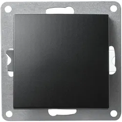 Blindabdeckung / Blende McPower ''Flair'' matt schwarz