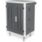 Digitus Mobiler Ladeschrank für Notebooks / Tablets bis 15,6 Zoll USB-A