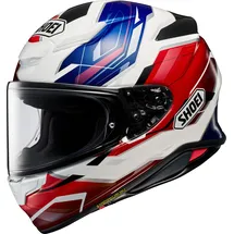 Shoei NXR2 Capriccio, Integralhelm - Weiß/Schwarz/Blau/Rot - XS