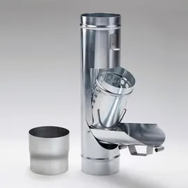 Florantia Laubsammler Zink mit Korb DN 100 inkl. Adapter