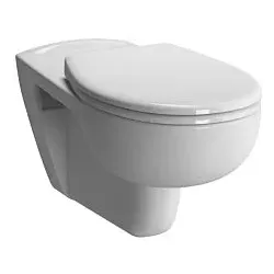 Vitra Conforma Wand-Tiefspül-WC 5810B003-0075 weiß, 35x70cm, Rollstuhlgerecht, verdeckte Befestigung, Sitzhöhe 48cm