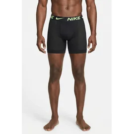 Nike Boxershorts unifarben schwarz/rosa L 3er Pack