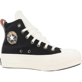 Converse Chuck Taylor All Star Lift Platform Tortoise Damen Schwarz 37