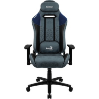 AeroCool DUKE AeroSuede Gaming Chair stahlblau