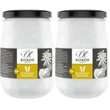 ÖLMÜHLE SOLLING - BIO Kokosöl | 100% natives Bio-Kokosnussöl | Ideal geeignet zum Braten, Backen und Frittieren, als Haut-& Haarpflege sowie für Hunde und Katzen | Inhalt: 1 L (Packung mit 2)