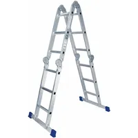 Iller-Leiter Iller Gelenkleiter 4 x 3 Sprossen