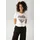 Aniston CASUAL T-Shirt mit Herz, Leo-Druck und Statement-Schriftzügen orange|schwarz|weiß 44 EU
