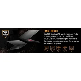 Asus TUF Gaming A18 AMD Ryzen 7 260 16 GB RAM 1 TB SSD RTX 5060 Win11 Home