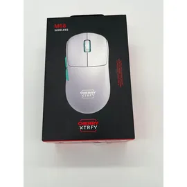 Cherry M68 Weiß/Türkis