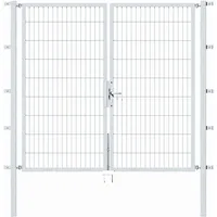 GAH Alberts GAH-Alberts Stabgitter Doppeltor Flexo 200 x 180 cm, Typ 6/5/6, zum Einbetonieren