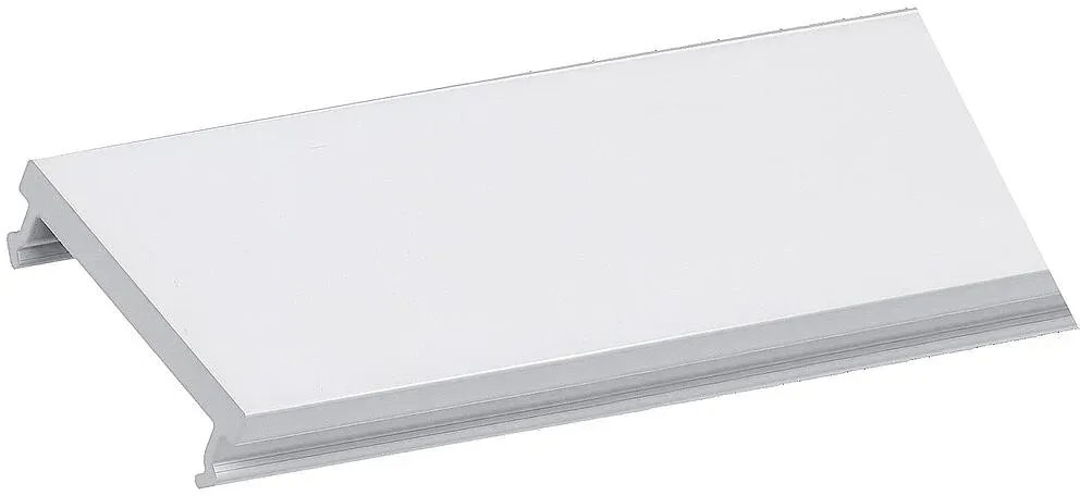 QualityFlex ONE-Kunststoff-Abdeckung, transparent, L x B x H: 2.000 x 17,6 x 4 mm BRUMBERG
