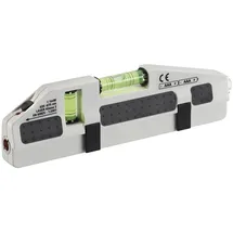 LASERLINER Laser-Wasserwaage HandyLaser Compact Schwarz/Weiß 17 cm