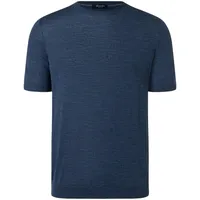 T-Shirt MAERZ MUENCHEN "Maerz Muenchen 402900 T-Shirt Herren Bekleidung", Herren, Gr. 54, blau, 100% Wolle (Merino), Shirts T-Shirt