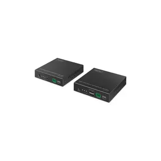 Digitus HDMI Fiber KVM IP Extender Set 4K/60Hz Schwarz