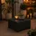 KETER Provence Gartentisch 68 x 68 x 33 cm Anthrazit