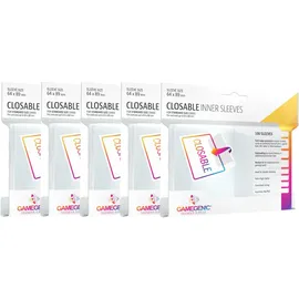 Gamegenic Closable Inner Sleeves