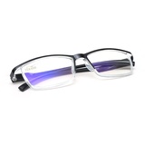 TERAISE Lesebrille Herren,Anti Blaue Lesebrille Leichte, Mode Komfortable Lesebrillen Damen/Lesehilfe, Robuste Computer-Lesebrille mit Blaulichtfilter,Inklusive Federscharnier(3.5X) - 3.5X