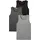 bonprix Tanktop Grau/Schwarz M