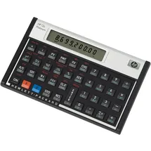HP 12c Platinum Schwarz/Silber