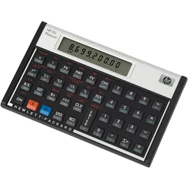 HP 12c Platinum Schwarz/Silber