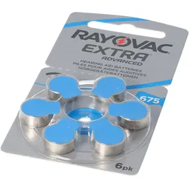 Rayovac Extra Advanced 312 HA675 PR44 6 St.