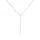 Elli Y-Kette Figaro Basic Trend Verstellbar 925 Silber Roségold
