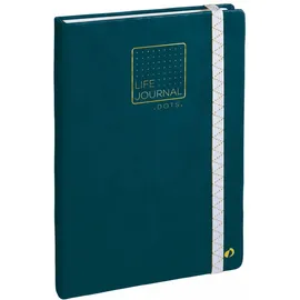 Quo Vadis Life Journal 21 Dot blaugrün: Life Journal