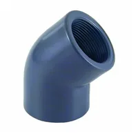 CEPEX PVC Winkel, 45 Grad, PVC Fitting, IG 2