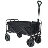 Cheffinger 100 Kg Bollerwagen Faltbar Handwagen Klappbar Picknick Garten Transportwagen