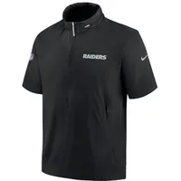 Nike Windbreaker Las Vegas Raiders NFL Sideline Coach schwarz L