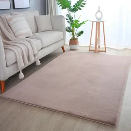 Ayyildiz Kurzflorteppich Pouffy 5100 Beige 60 cm x 110 cm