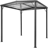 Blumfeldt Pantheon Solid Sky Flat Pergola Vordach 3x3m Polycarbonat
