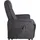 Duo Collection Aufstehsessel Mikrofaser 75 x 87 x 108 cm grau