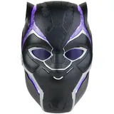 Marvel Hasbro Legends Series Black Panther elektronischer Premium Helm mit Lichtern und klappbaren Linsen, Rollenspielartikel, F3453, Multi