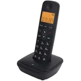 Schnurloses Telefon, Vollduplex-Freisprecheinrichtung, Anrufer-ID, Anrufbeantworter, 16 Sprachen, für den Bürogebrauch (EU-Stecker 100-240 V)