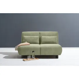 Ell + Ell Schlafsofa ELL + ELL "Minou", grün (hellgrün), B:145cm, Sofas, Schlafsofa