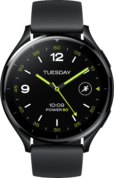 Xiaomi Watch 2 Smartwatch, 1,43″ AMOLED Display mit Always-On-Funktion, Schlaf‑, Puls- und Sport-Tracking, Wear OS by Google, Schwarz
