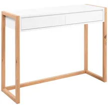 CaliCosy Denver Konsolentisch 100x35x75 cm weiß