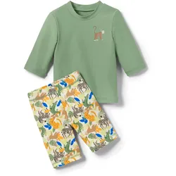Tchibo - Kleinkind-Kombi mit UV-Schutz 80 - Baby - Gr. 74/80 - beige/print