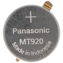 AccuCell Seiko Kondensator 3023-24R, 3029-110, GC920, 2.4VO.33F mit Ableiter für Uhren 3023 24R