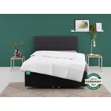 fan Baumwollbettdecke Kansas, Bettdecken für Sommer und Winter, Decke, Füllung: 100% Baumwolle, Bezug: 100% Baumwolle, Bettdecke 135x200 cm, 155x220 cm und weiteren Größen, Made in Germany weiß 135 cm x 200 cm