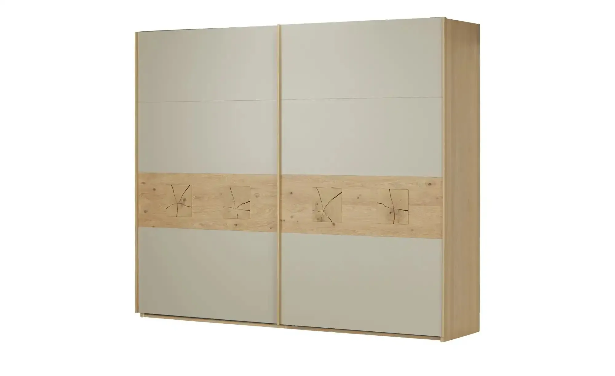 SCHÖNER WOHNEN Kollektion Schwebetürenschrank  Multiline ¦ beige ¦ Maße (cm): B: 270,6 H: 230 T: 68.0