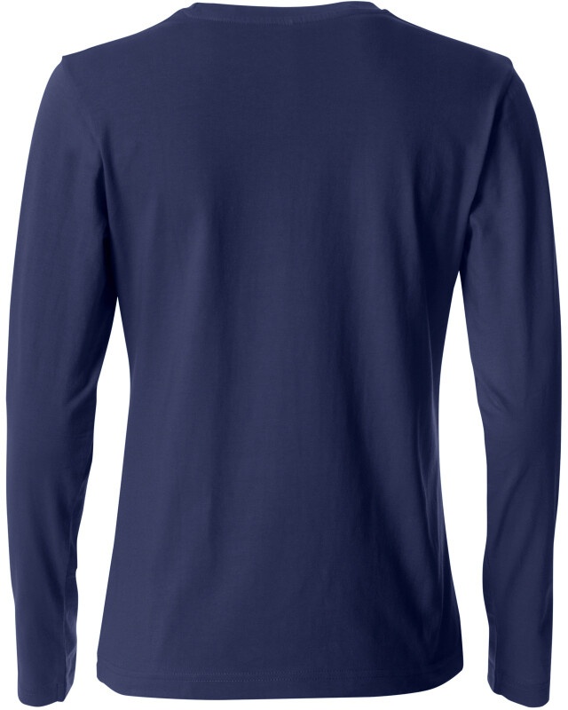 CLIQUE Basic Langarmshirt Damen 580 - dunkelblau M