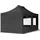 TOOLPORT Faltpavillon Economy 3 x 4,5 m inkl. 4 Seitenteile schwarz 59359