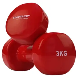 Tunturi Dumm 3 kg Rot