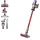 Dyson V11 Fluffy nickel/rot