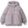 Wheat Winterjacke "WHEAT Puffer Jacket Karla", Mädchen, Gr. 110, schwarz lavender, 100% Polyester, unifarben, normal, ohne Ausschnitt, Jacken Winterjacke, atmungsaktiv